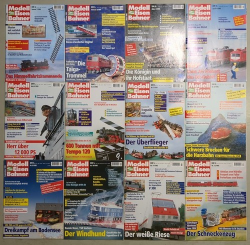Modelleisenbahner 1995 heft - modelleisenbahner,