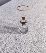 Dortmunder Stifts Pils Bier Glas 0,2L Mit Goldrand Stange Bierglas Pils Becher