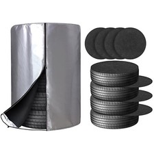 Reifentasche, Reifenhülle, , Staubschutz, 14-18 Zoll, Silbern