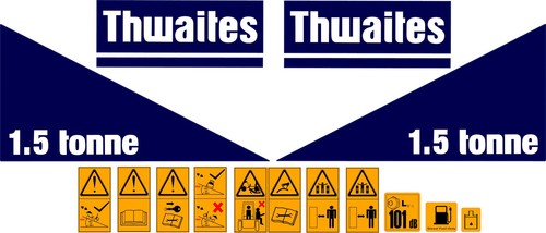 Thwaites tonnen dumper - thwaites,