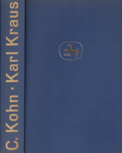 Buch karl kraus kohn - karl,