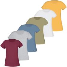 3 Damen T-Shirts Rundhals