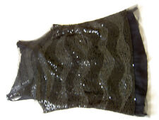Pailletten-Top schwarz, gefüttert, Gr. XS/S, ungetragen, Party & Hochzeit