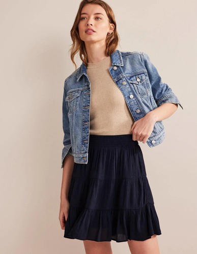Boden crinkle mini skirt - boden,