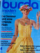 altes Burda Modeheft Ausgabe 4