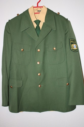 Alte grüne polizei uniform - polizei,