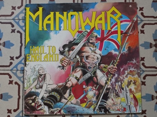 Manowar hail england lp - to,