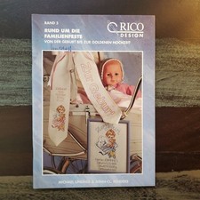 Kreuzstich, Familienfeste, 35 Stickideen, 40 S., Zählmuster, Rico Design