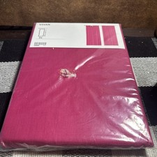 Ikea VIVAN Dark Pink Curtain