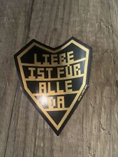 Aufkleber Rammstein Liebe ist für alle da Sticker 