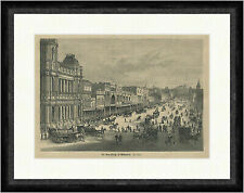 Die Bourkestraße in Melbourne