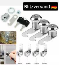 Briefkastenschloß Schrankschloß Möbelschloß 16, 20, 25, 30 mm Hebelschloß Spind