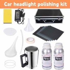 800g+800g Scheinwerfer Reparatur Set Aufbereitungsset,Reparatur, Bedampfer & Box