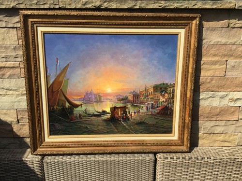 ölgemälde venedig - Ölgemälde,