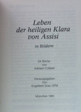 Leben der heiligen Klara von