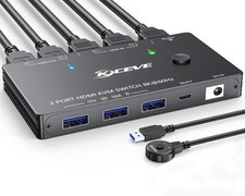 KCEVE KC-KVM8201 KVM-Switch 1