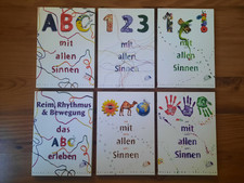 * LERNEN MIT ALLEN SINNEN * 6 Bände im Schuber * AOL-Verlag * NEUWERTIG *