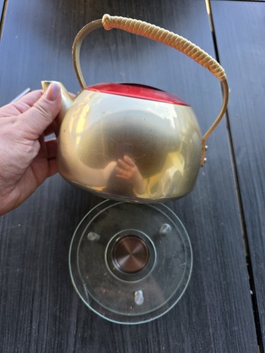 Ddr teekanne mit stövchen - ddr,