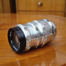 A.Schacht Ulm Edixa Mat Travenar 135mm F/3.5 Teleobjektiv M42 Vintage Rar Selten