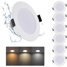 LED Einbauleuchten 6er Set, 