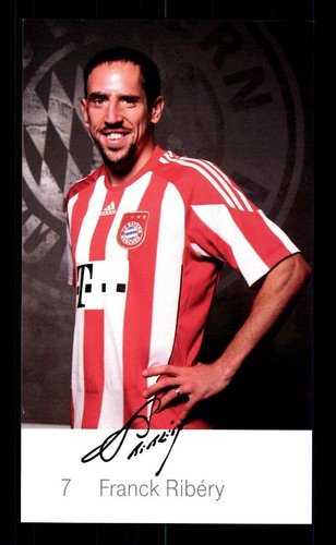 Franck ribery autogrammkarte - franck,