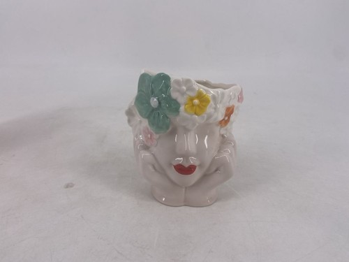 Vase lady face - vase, lbh
