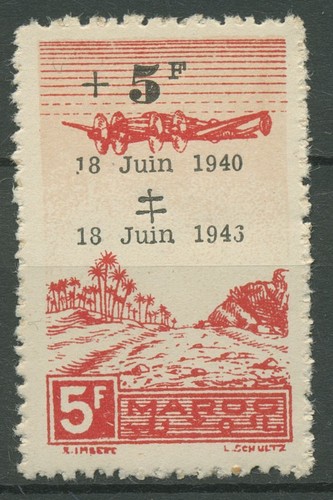 Marokko 1946 general gaulle - de,