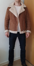 Boohoo Man Shearling-Jacke
