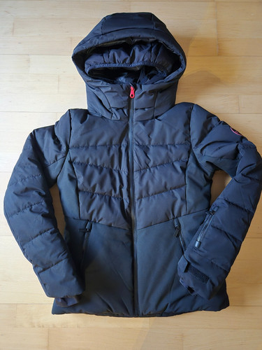 Damen skijacke neu - damen, schwarz