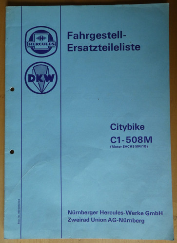 Original hercules citybike - hercules, c1