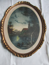 antiker Rahmen - Landschaft -