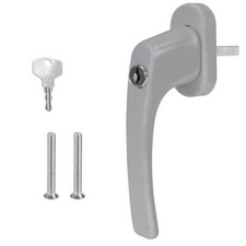 Premium Alu Fenstergriff abschließbar - verschiedene Farben - Stift 35 40 45 mm