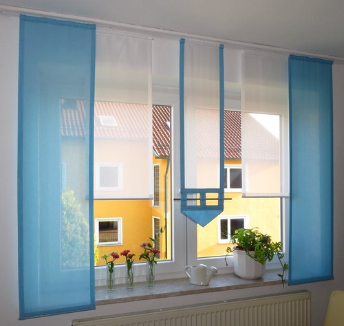 Gardinenset teilig modern - gardinenset,