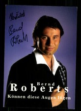Bernd Roberts Autogrammkarte Original Signiert + M 1233