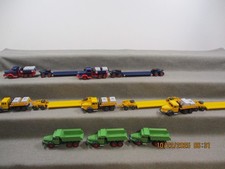 Wiking 1:87 Modellfahrzeuge Set 8-tlg. LKW Schwertransport u.a. ohne OVP ZP10