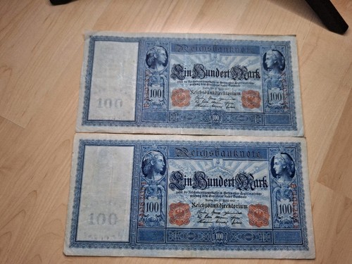 100 mark reichsbanknote - 100,