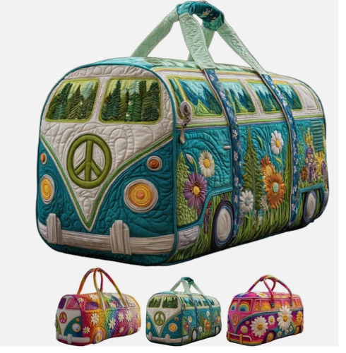 Hippie van gesteppte - hippie,