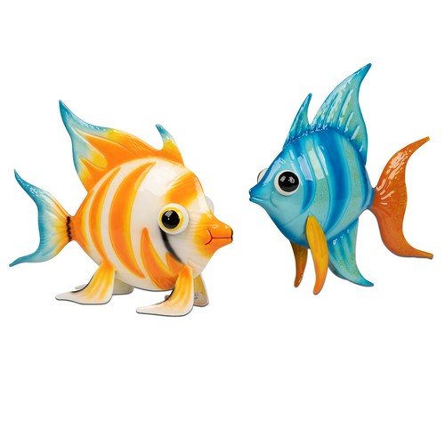 2er set dekofiguren fische - set,