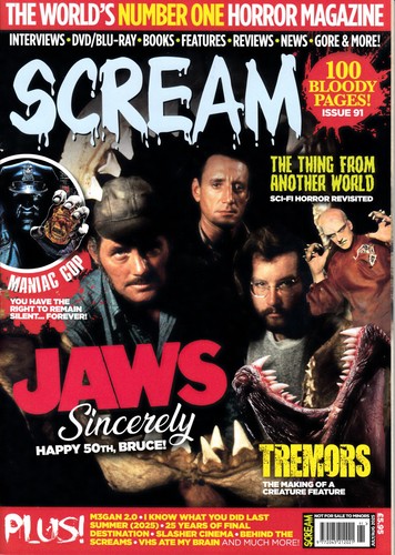 Scream magazine issue - scream,