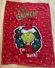 Dr. Seuss The Grinch Decke 120x150cm