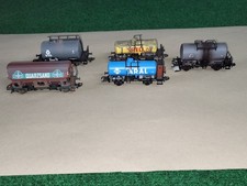 Kesselwagen H0, Konvolut, teilweise gesupert , 5 Stück