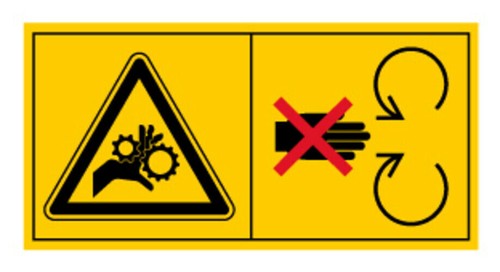 Aufkleber warnung achtung - warnung, "achtung