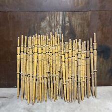 Alte Treppenstäbe Treppensprossen Traillen Geländerstäbe um 1900 / H80 bis 84cm