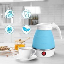 Reisewasserkocher Wasserkocher Faltbar 600W 304 Edelstahl Silikon Outdoor 600ML