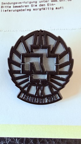 Rammstein city pin frankfurt - pin,