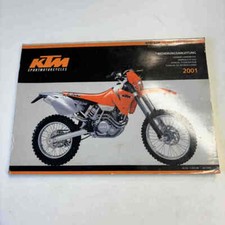 KTM 400/520 SX/MXC/EXC Racing 320598 2001 Motorrad-Handbuch gebraucht manual