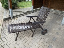 Gartenliege klappbar mit rollen