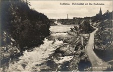 Old postcard AK TROLLHATTAN