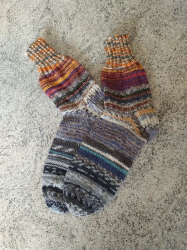 Handgestrickte patchwork - handgestrickte,