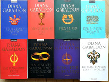 "Highland-Saga Band 1 - 8" von Diana Gabaldon, Blanvalet TBs, uni-matt